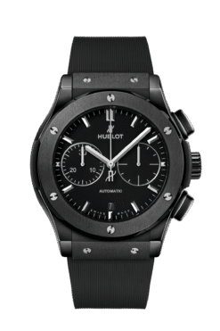 HUBLOT CLASSIC FUSION CRONOGRAPH BLACK MAGIC