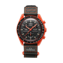 SWATCH X OMEGA BIOCERAMIC MOONSWATCH MISSION ON EARTH – LAVA