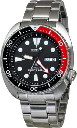 SEIKO PROSPEX SOLAR DIVER (RED-BLACK)